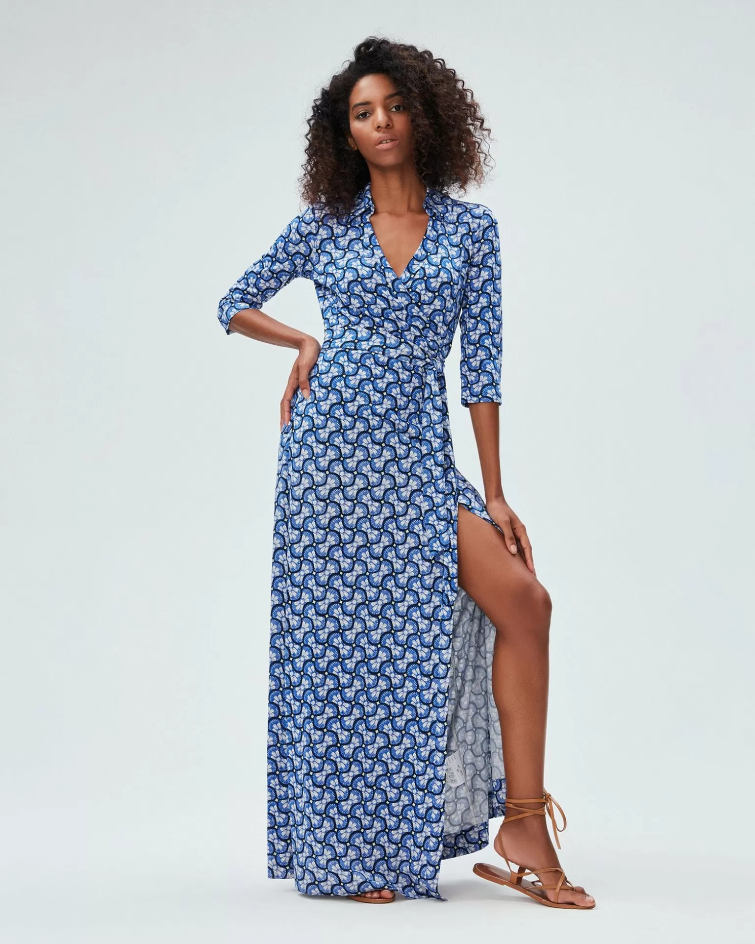 Abigail Silk Jersey Maxi Wrap Dress^Diane von Furstenberg Best Sale