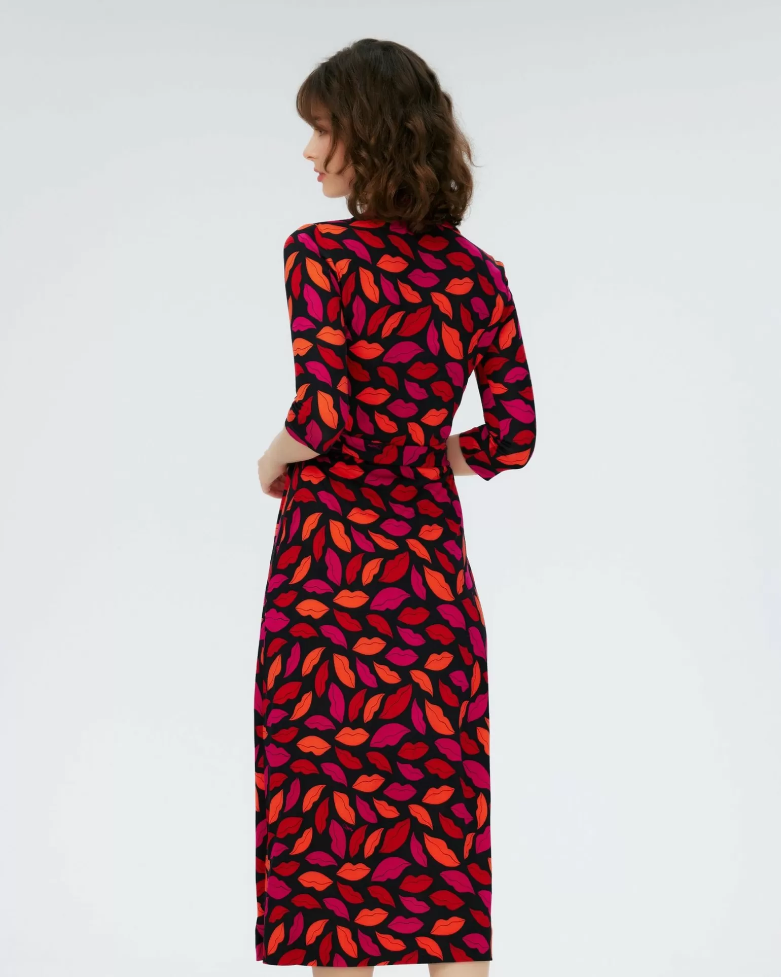 Abigail Silk Jersey Midi Wrap Dress^Diane von Furstenberg Store