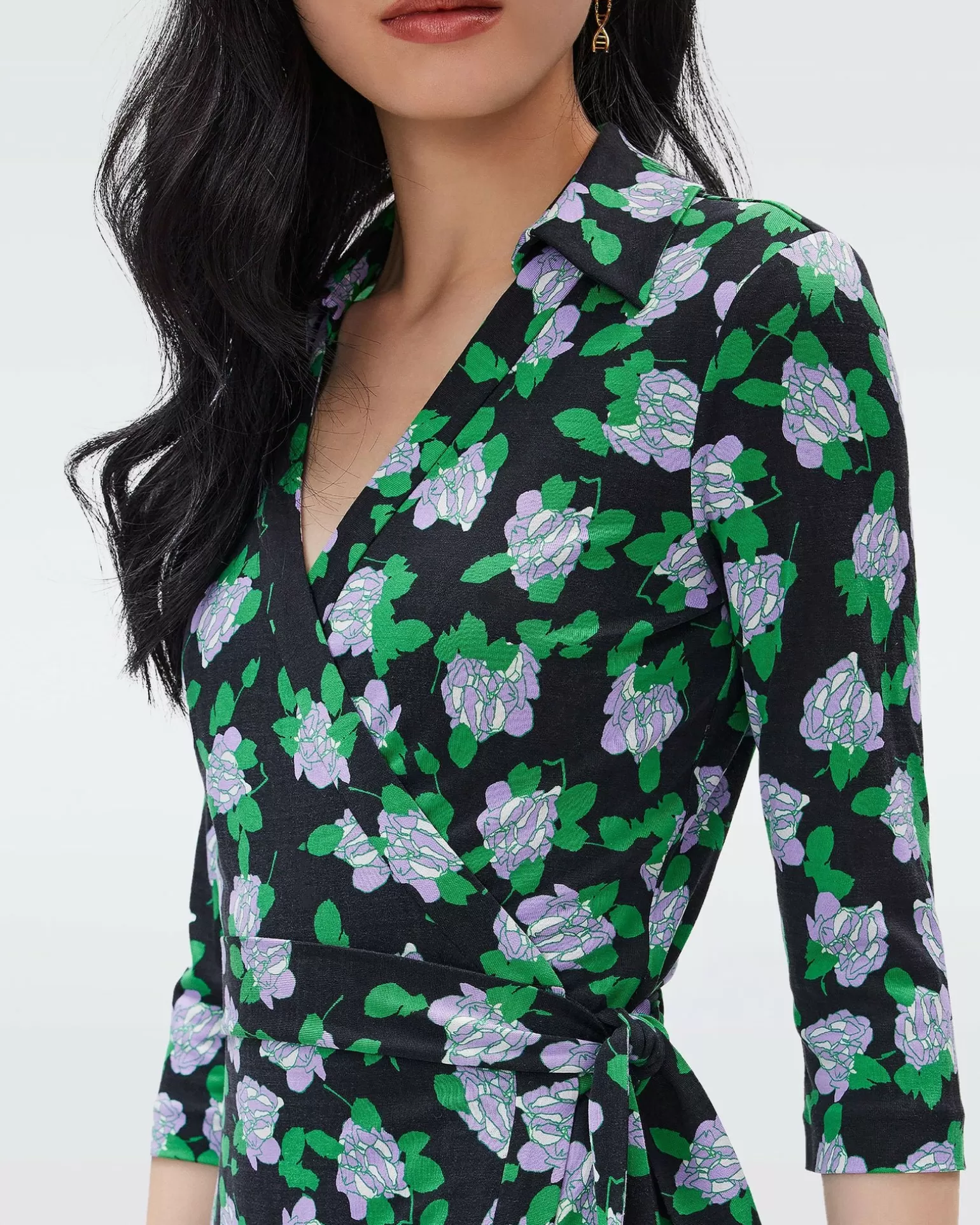 Abigail Silk Jersey Wrap Dress^Diane von Furstenberg Discount