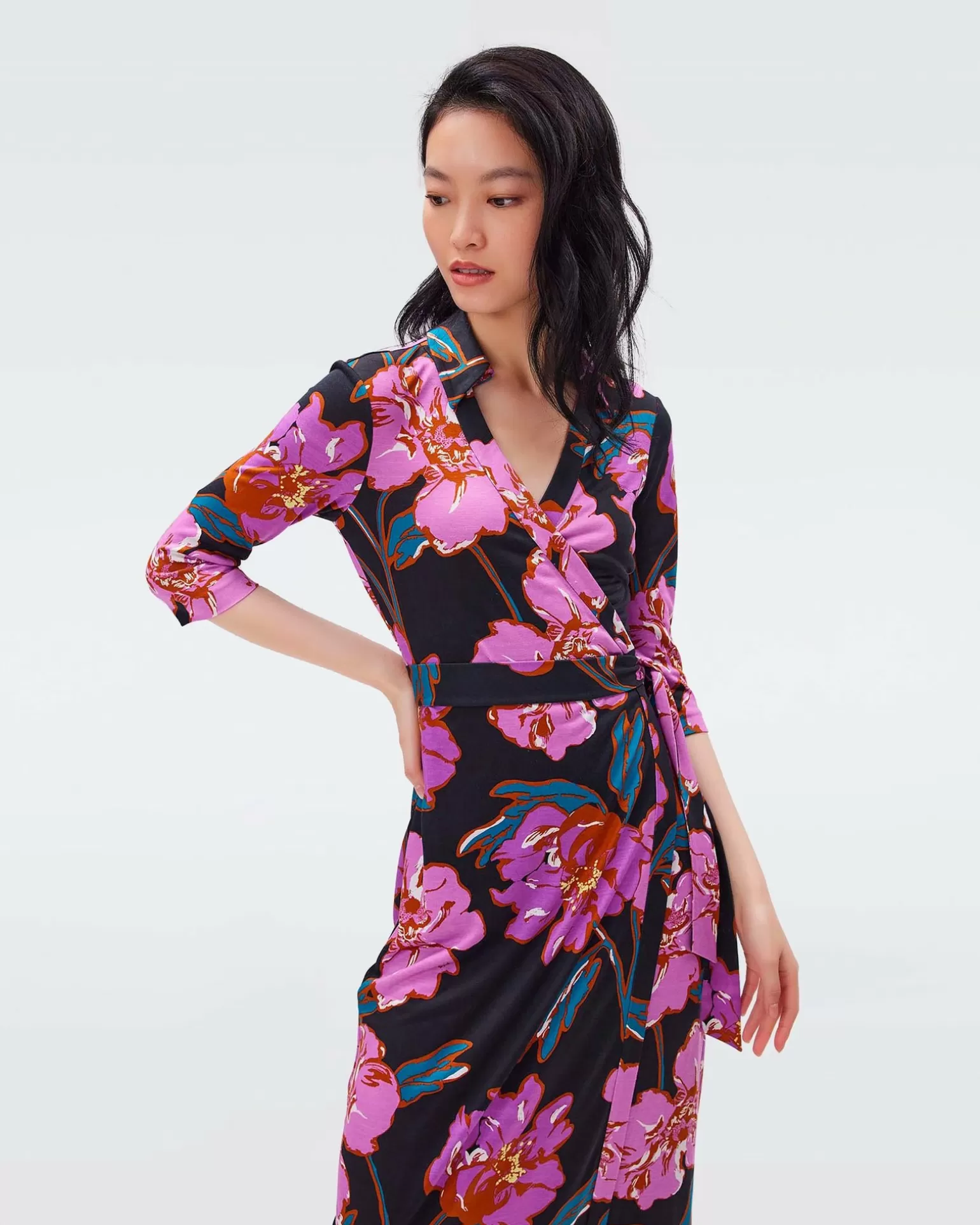 Abigail Silk Jersey Wrap Dress^Diane von Furstenberg Sale