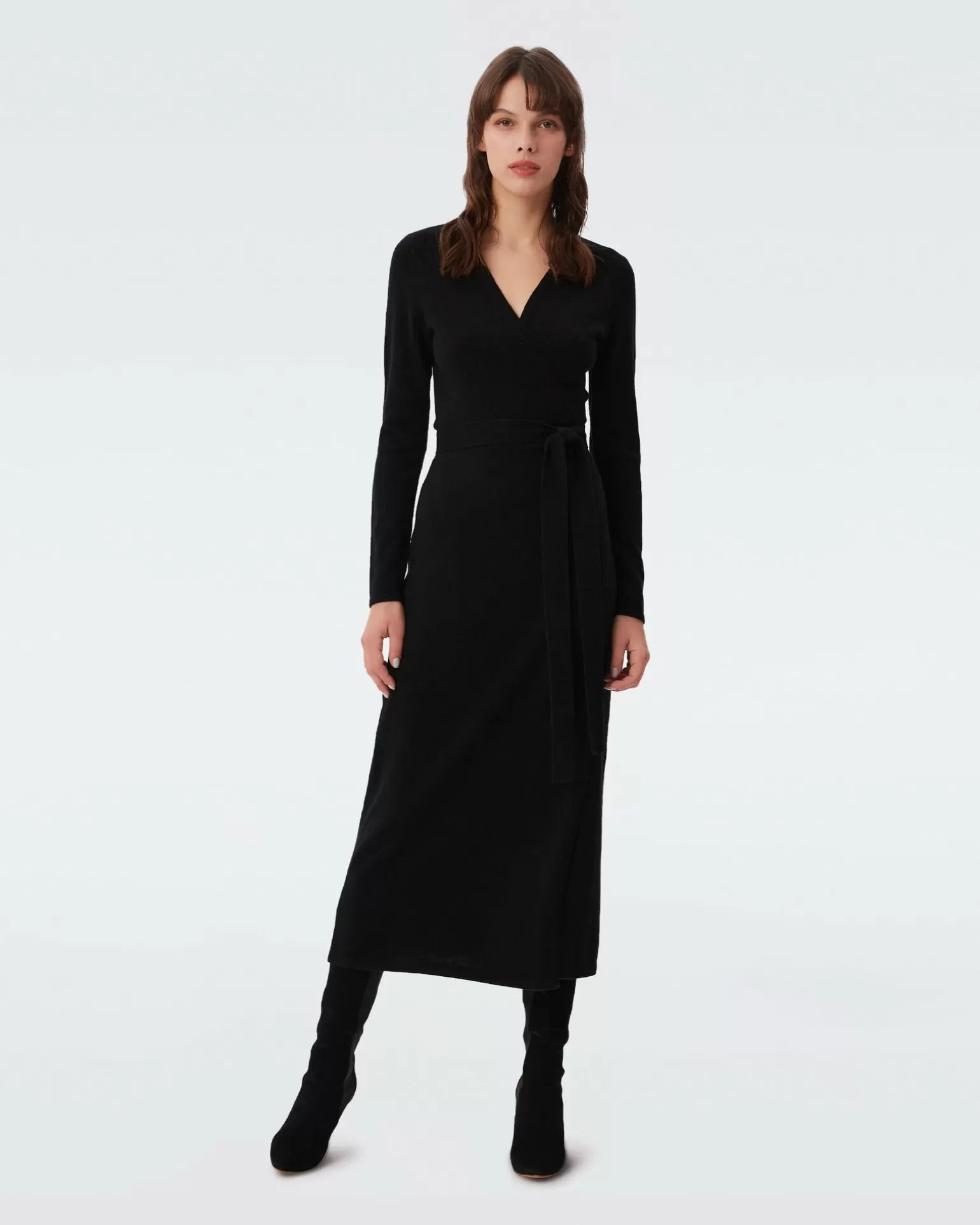 Astrid Wool-Cashmere Wrap Dress^Diane von Furstenberg Discount