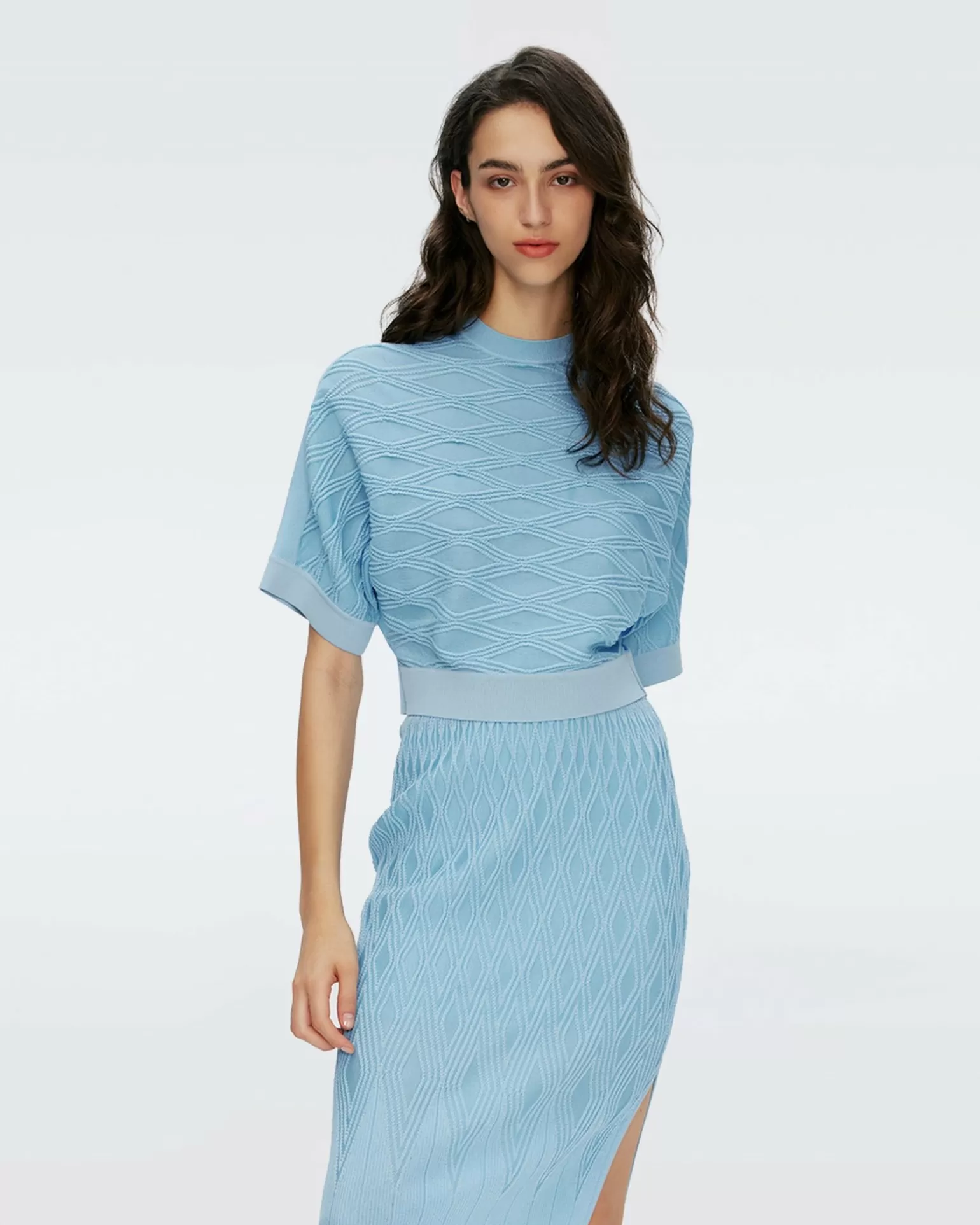 Cairo Knit Jacquard Top^Diane von Furstenberg Cheap