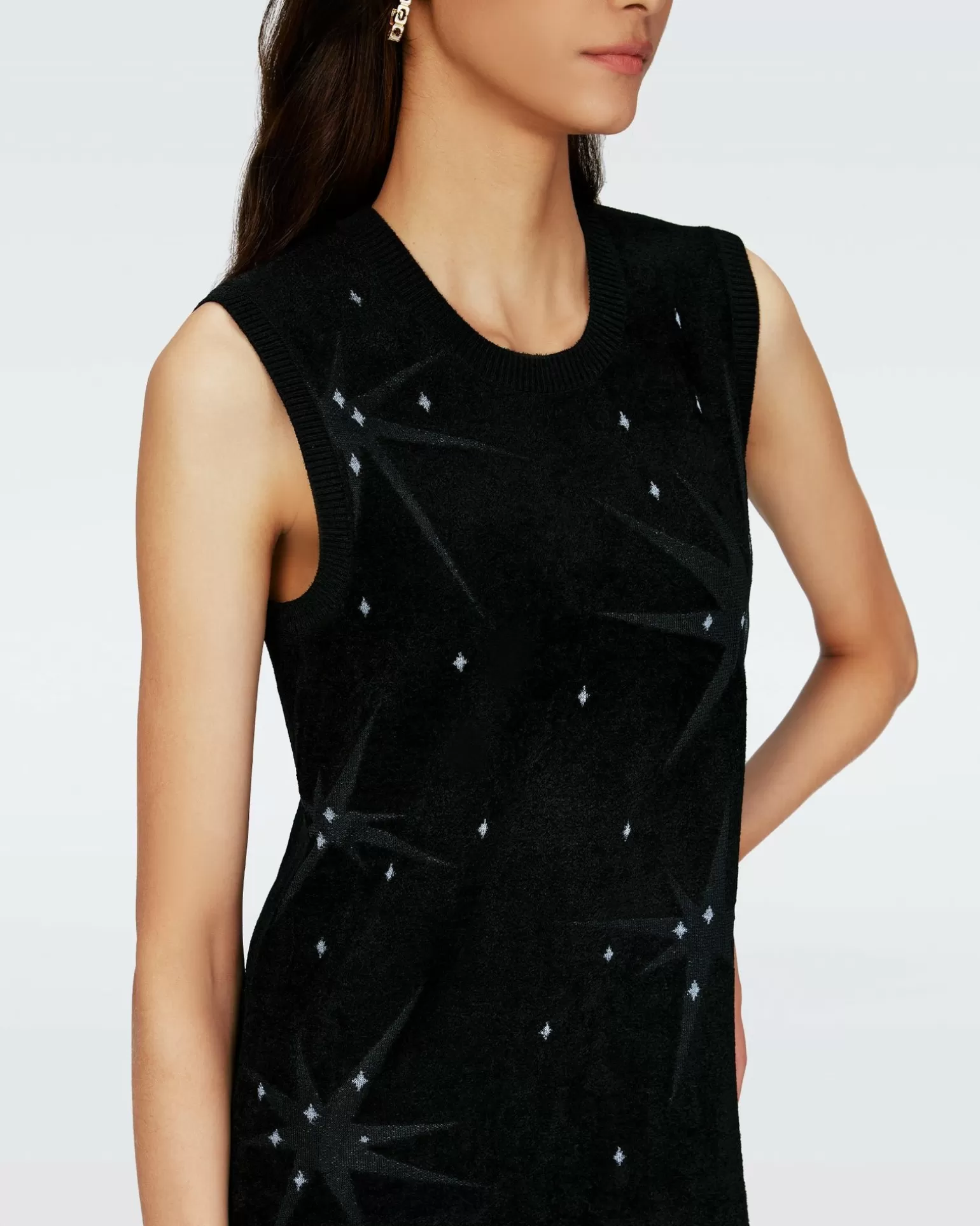 Claudina Knit Jacquard Dress^Diane von Furstenberg New