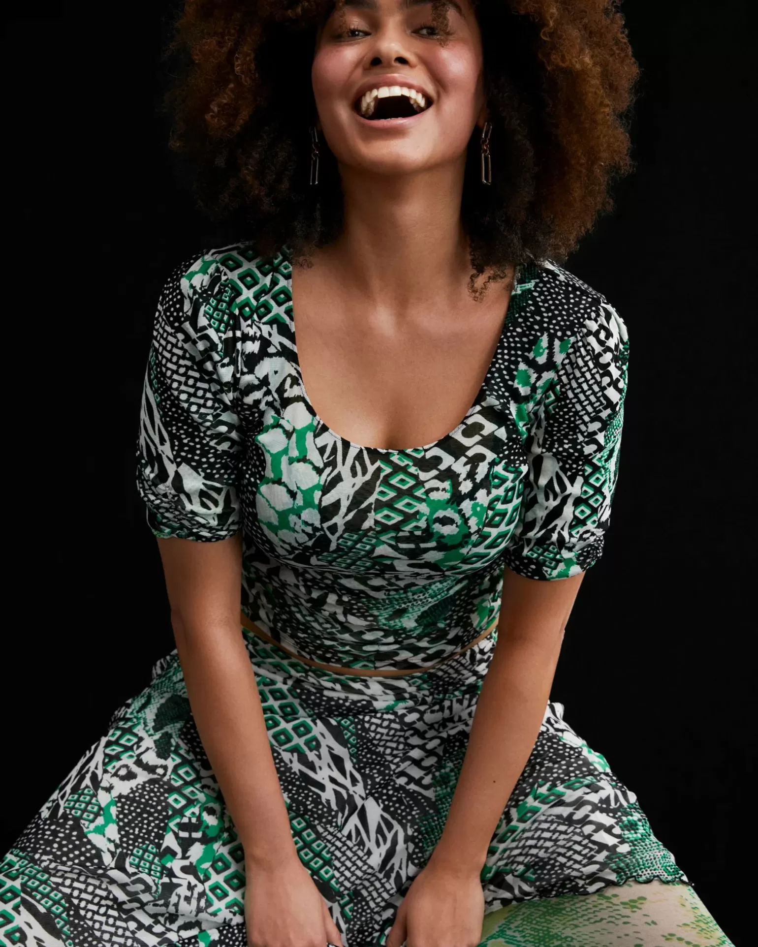 Darlene Reversible Mesh Skirt^Diane von Furstenberg Best