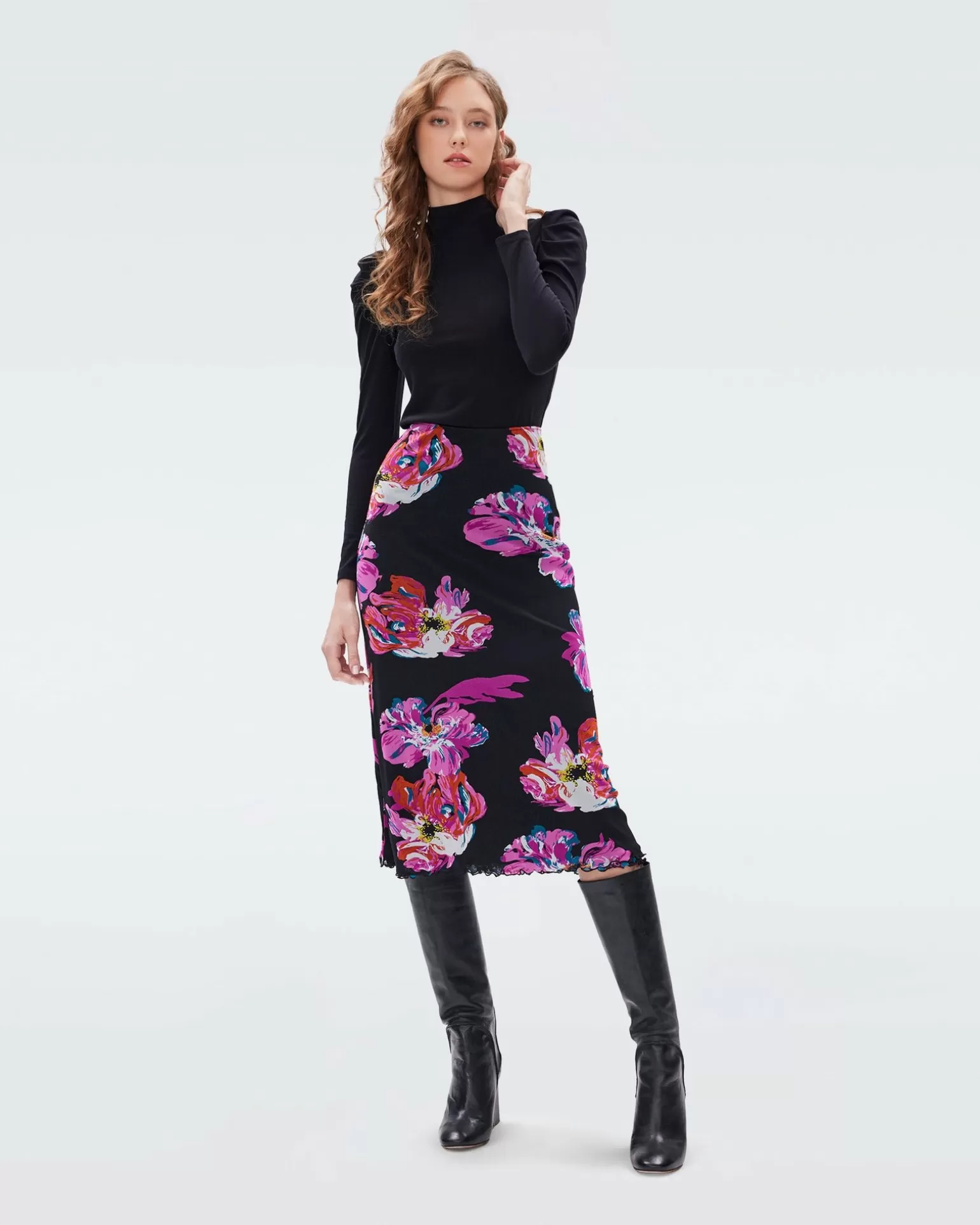 Darlene Reversible Mesh Skirt^Diane von Furstenberg Discount