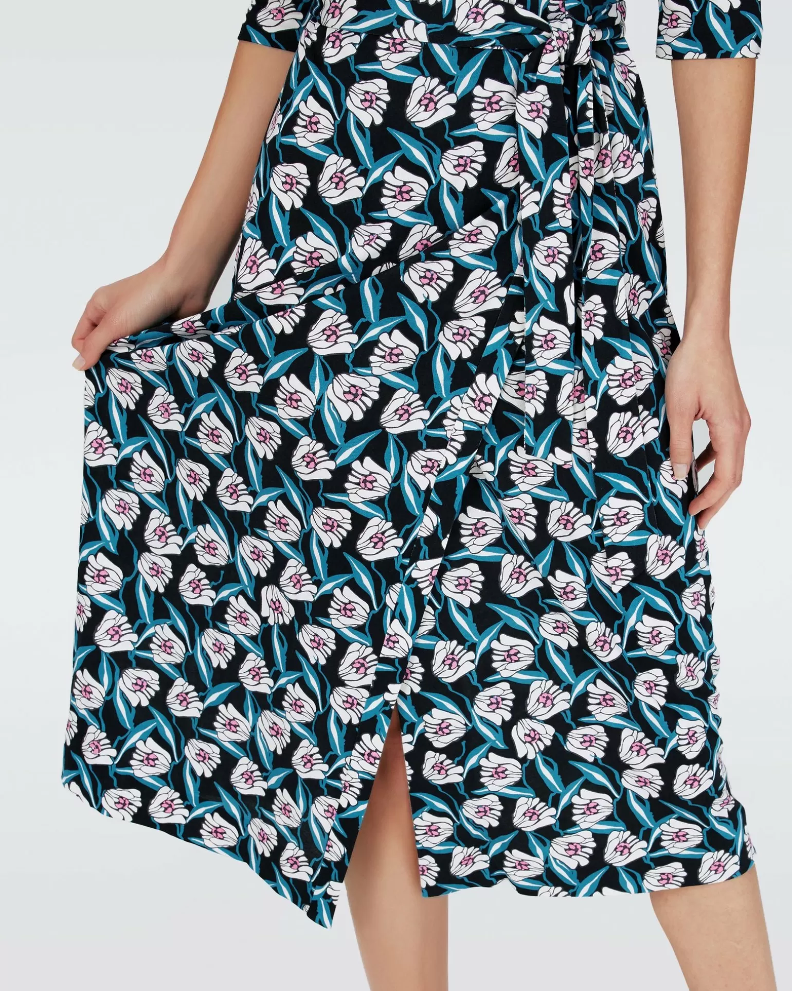 Dvf Abigail Midi Dress In Fortune Vine Ivory^Diane von Furstenberg Best