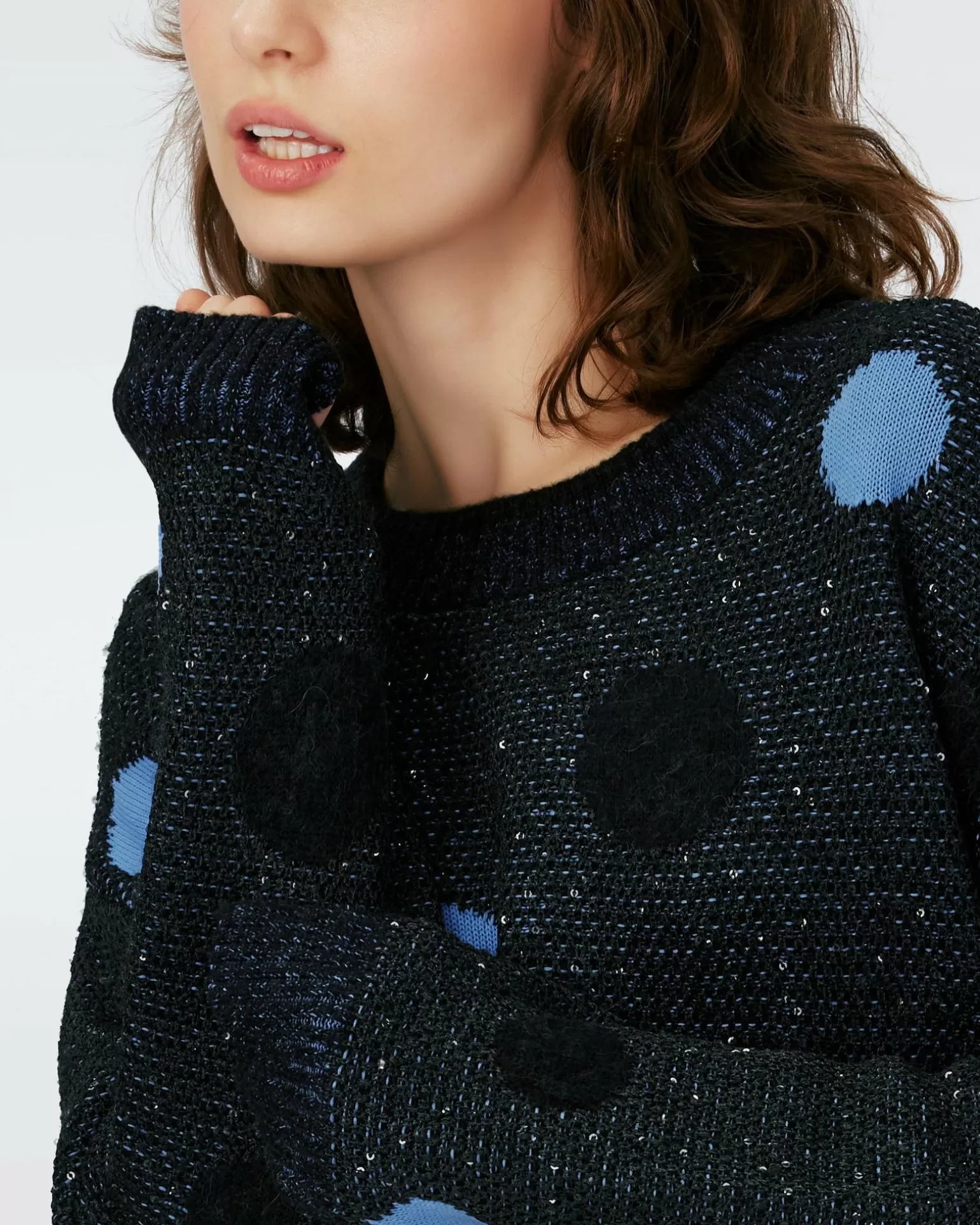 Dvf Phillipa Top In Dots Blue^Diane von Furstenberg Best