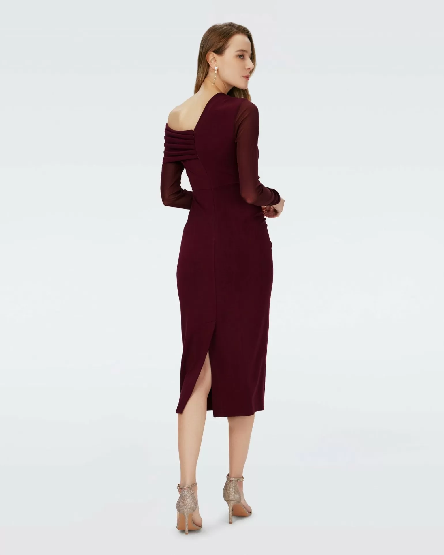 Dvf Rich Dress In Wine Pink^Diane von Furstenberg Flash Sale