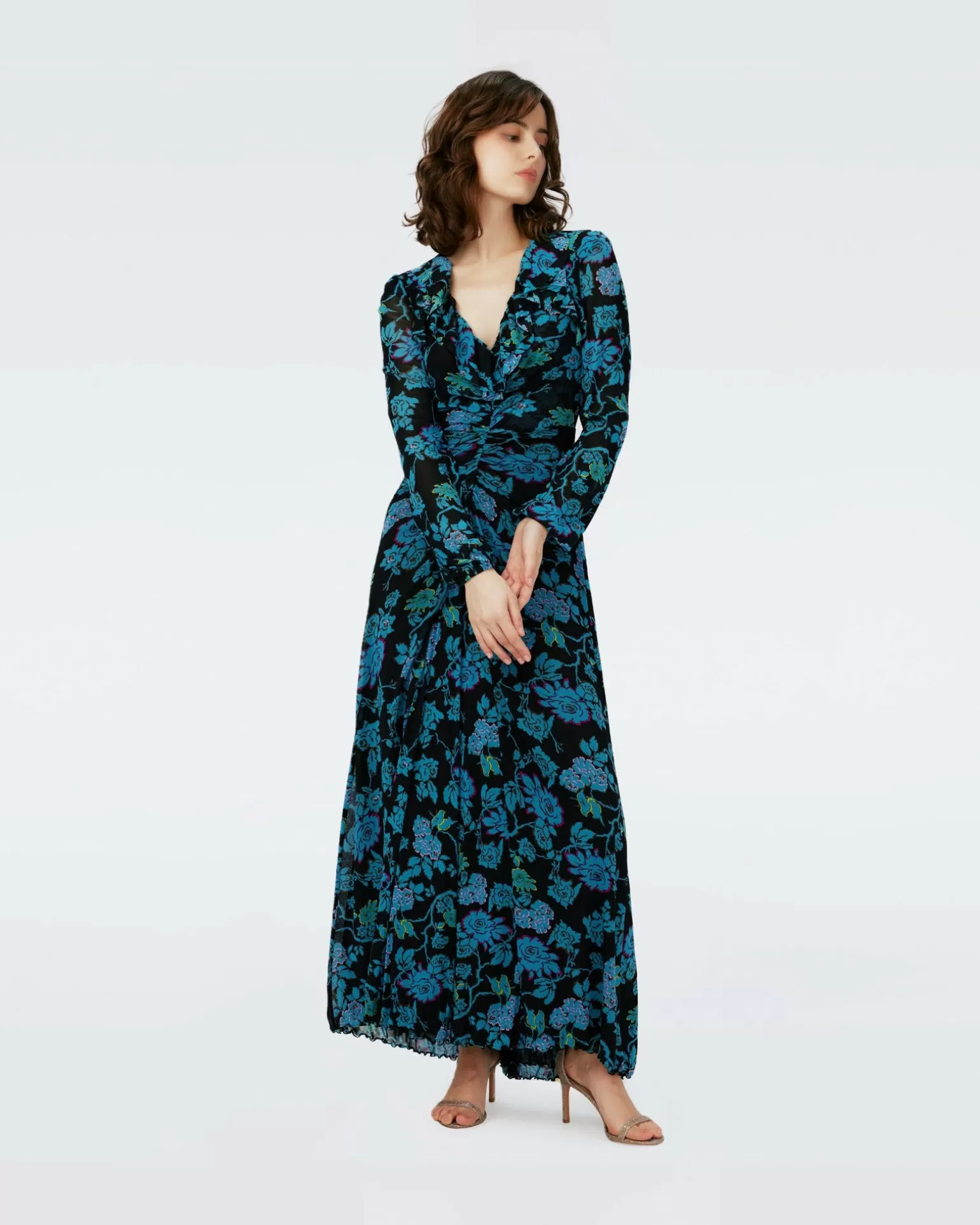 Dvf Sean Dress In China Vine Blk Med^Diane von Furstenberg New