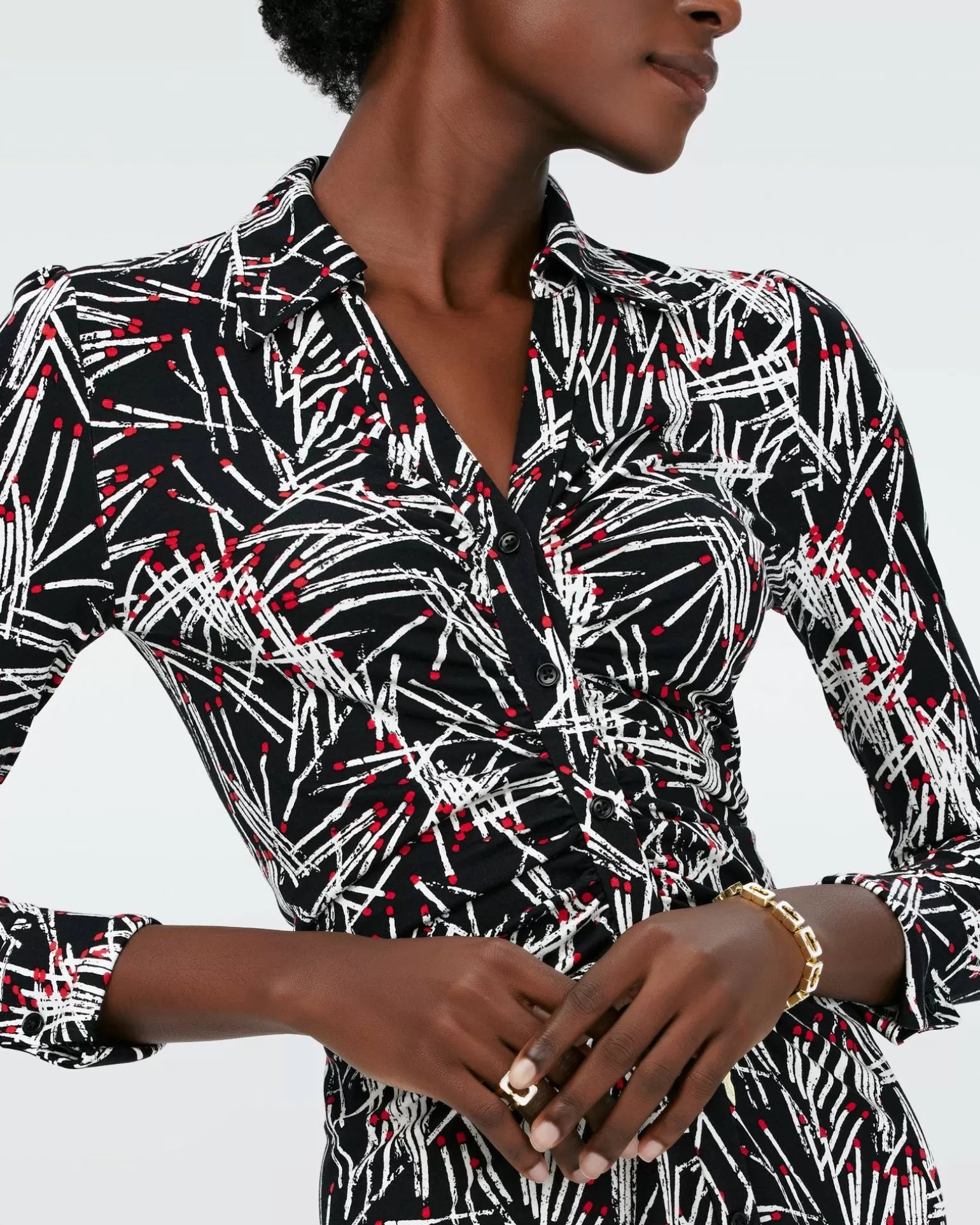 Dvf Sheska Midi Dress In Matches^Diane von Furstenberg Fashion