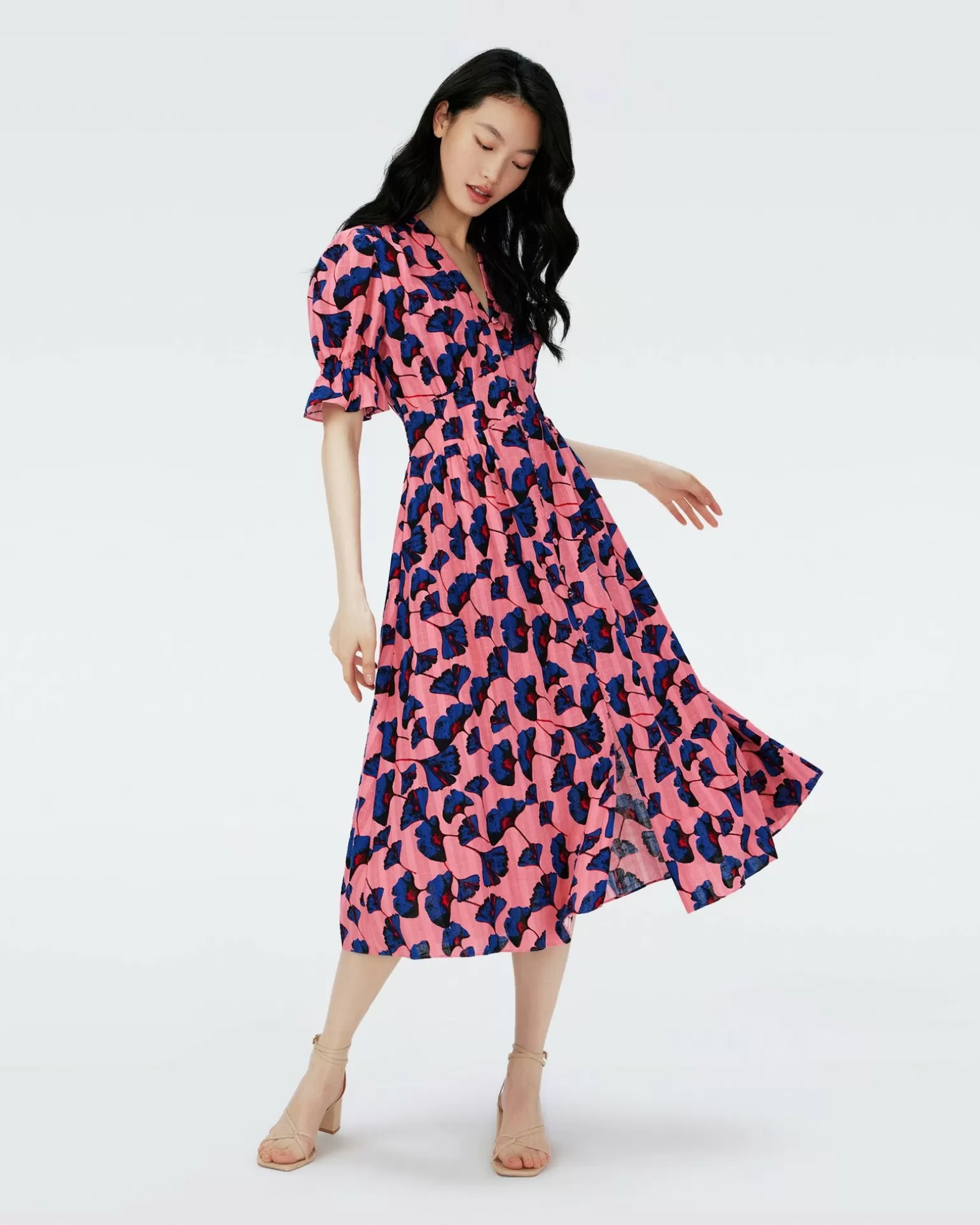 Erica Cotton Midi Dress^Diane von Furstenberg Clearance