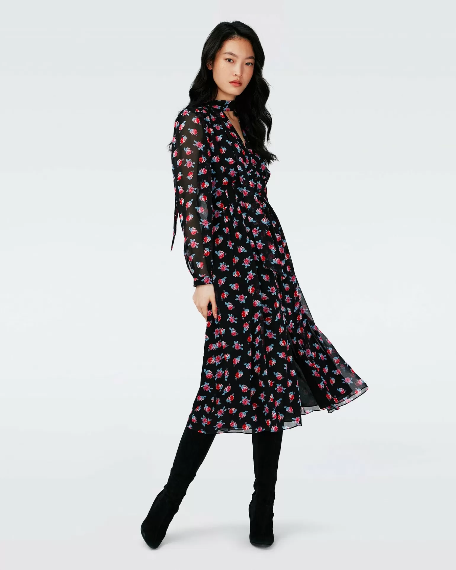 Erica Long Sleeve Midi Dress^Diane von Furstenberg Sale