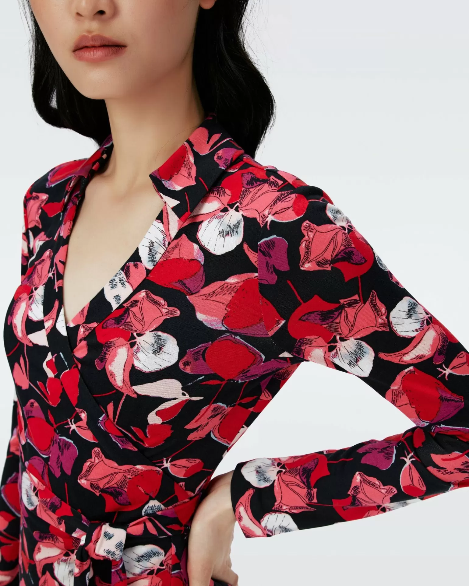 Jeanne Silk Jersey Wrap Dress^Diane von Furstenberg Best