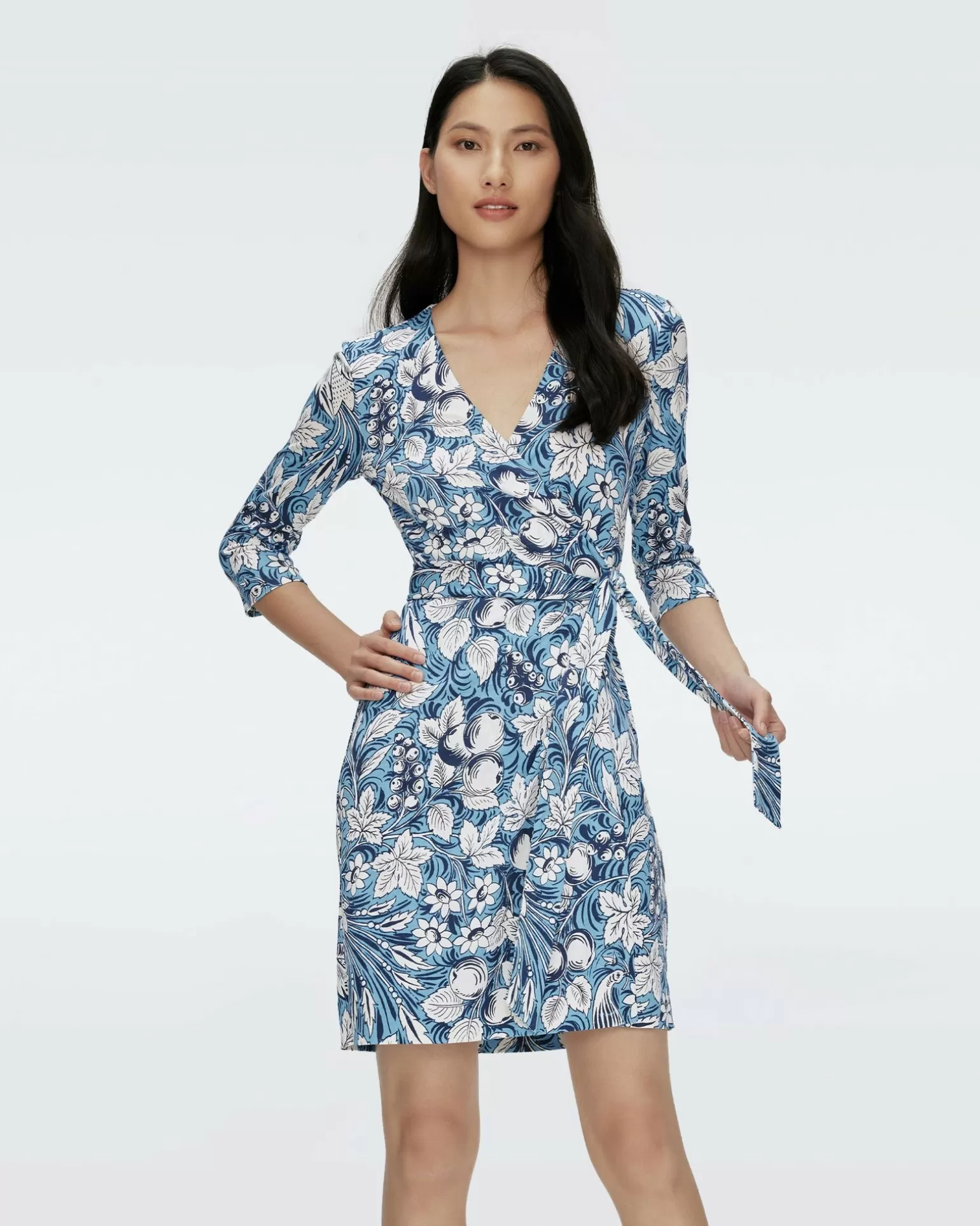 Julian Silk Jersey Wrap Dress^Diane von Furstenberg Outlet