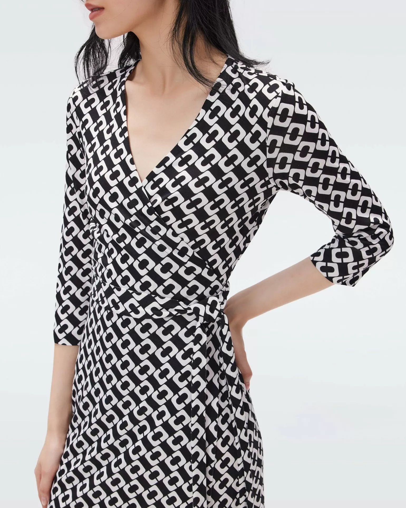 Julian Silk Jersey Wrap Dress^Diane von Furstenberg Sale