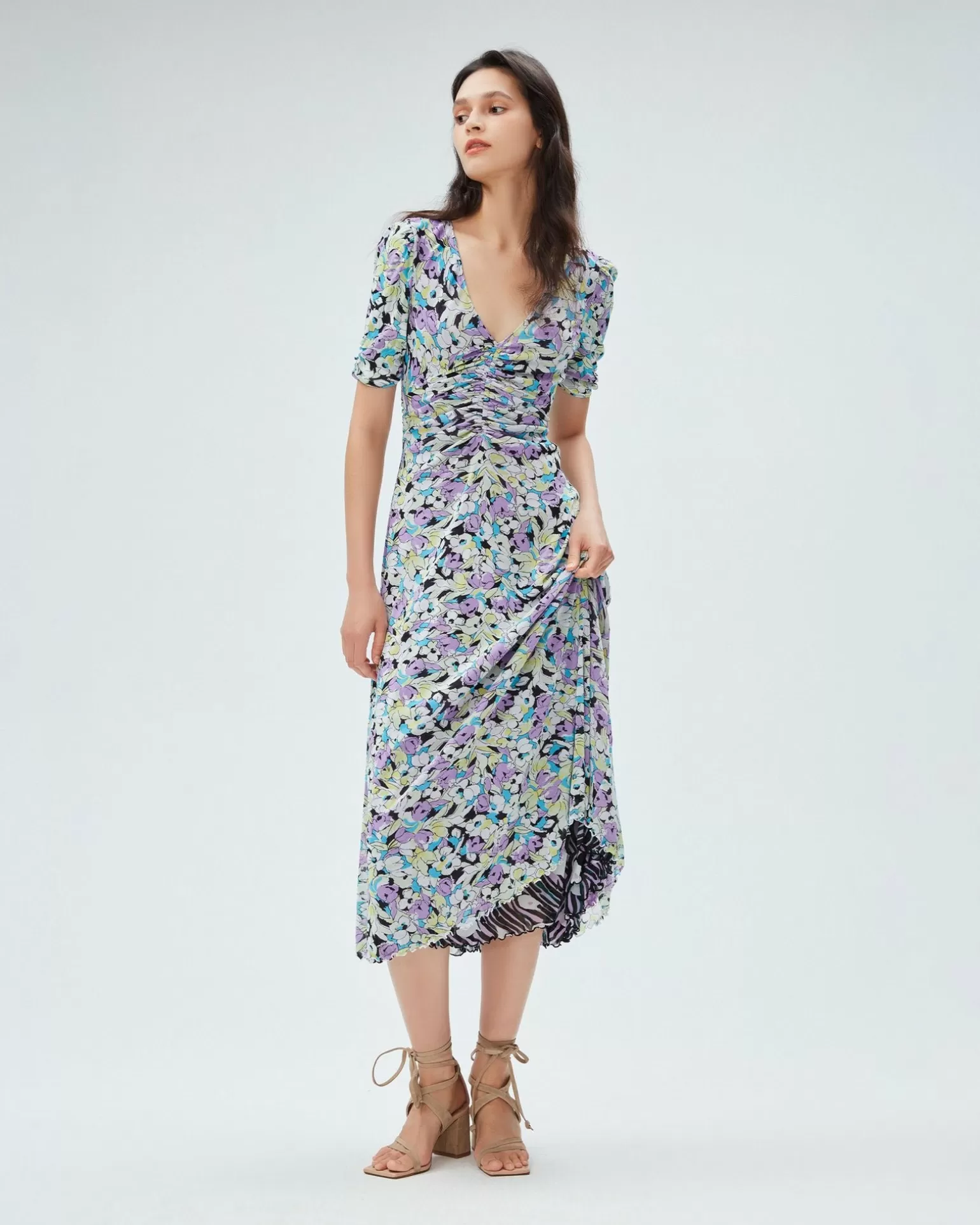 Koren Reversible Mesh Dress^Diane von Furstenberg New