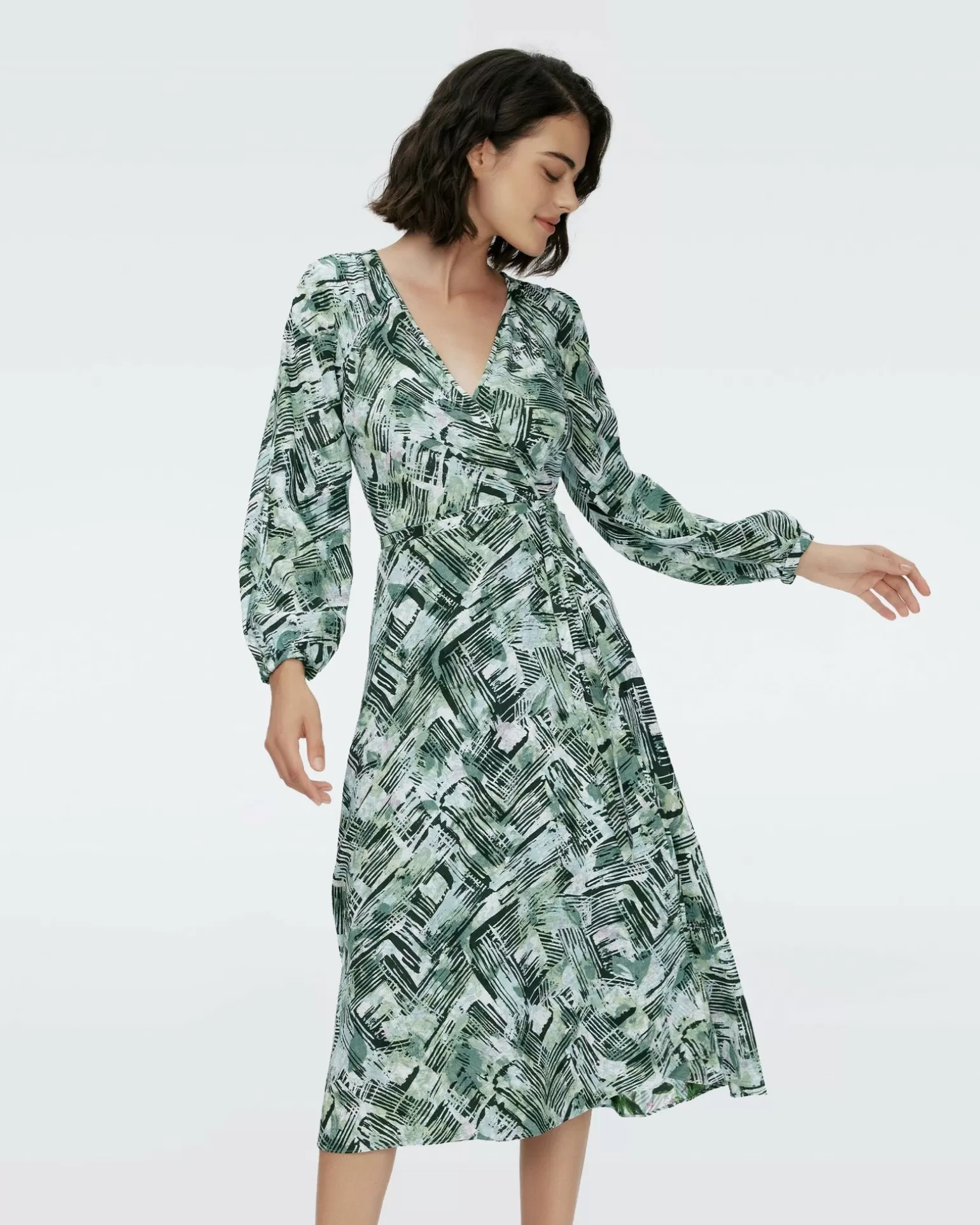 Leo Reversible Wrap Dress^Diane von Furstenberg Cheap
