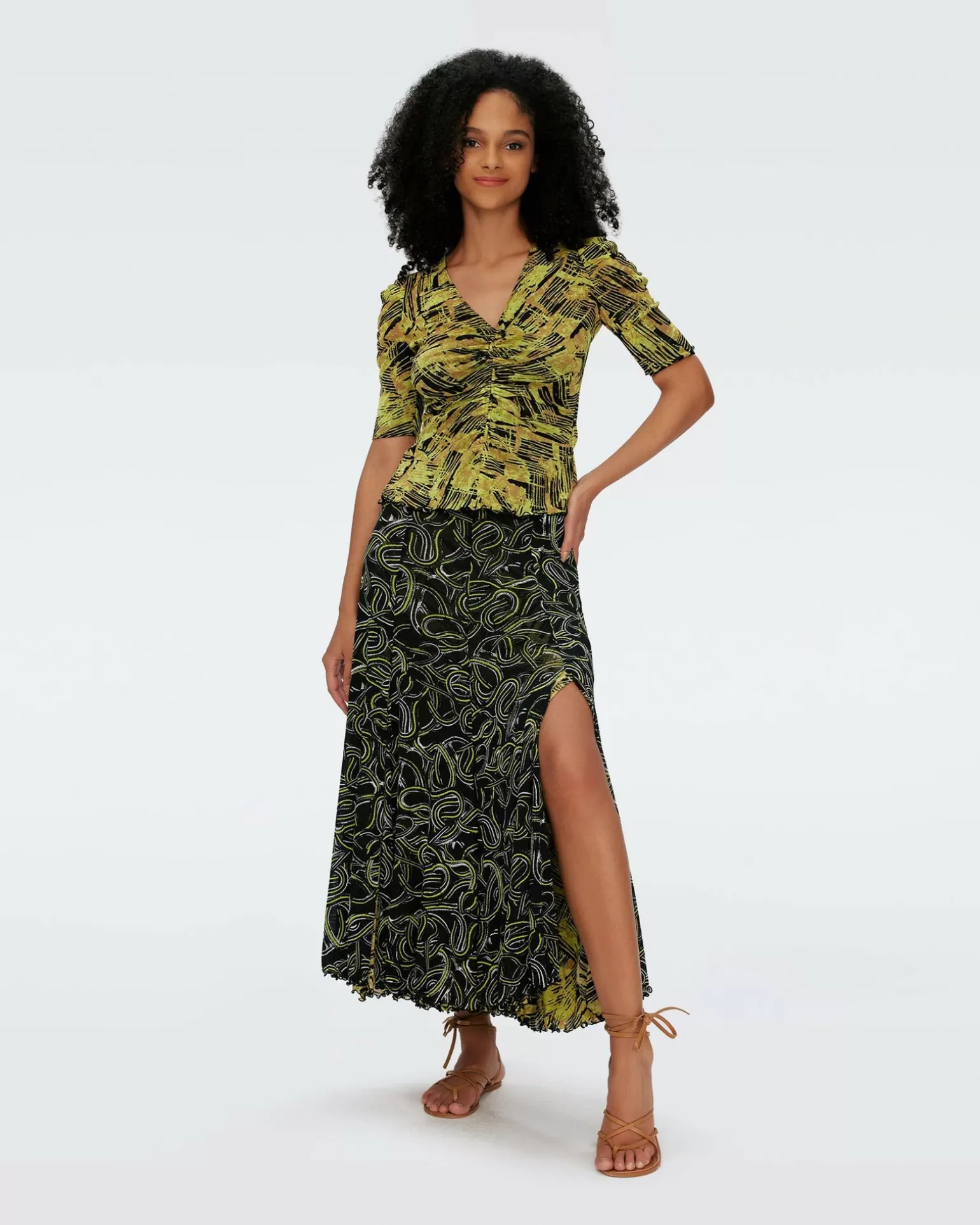 Louis Reversible Mesh Skirt^Diane von Furstenberg Online