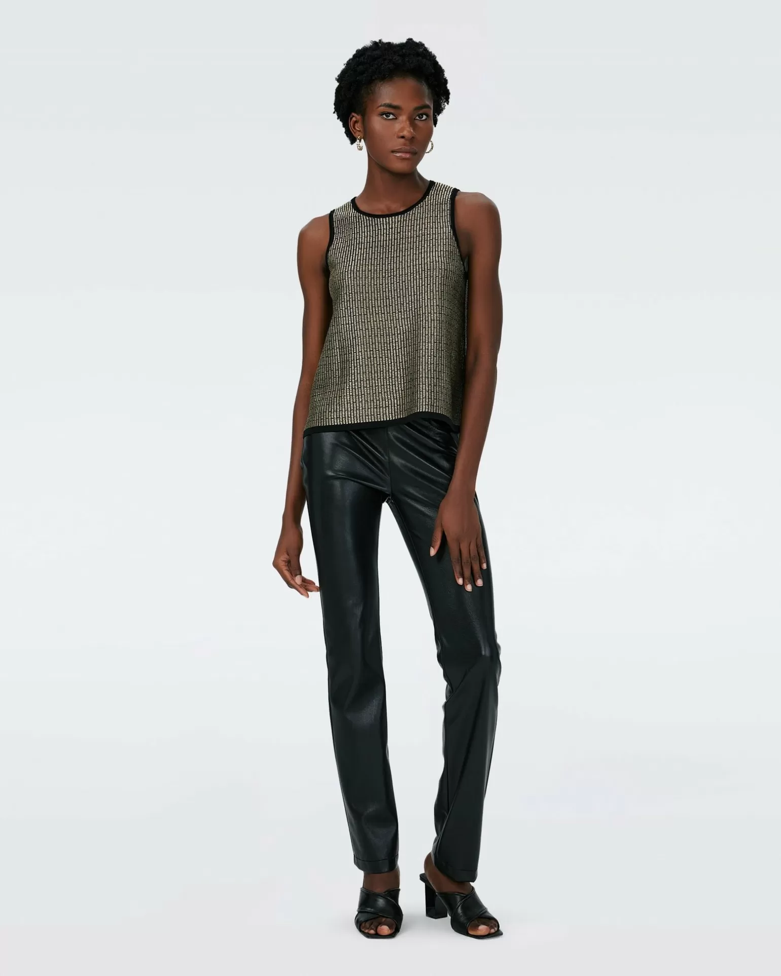 Morgause Metallic Knit Jacquard Top^Diane von Furstenberg Online