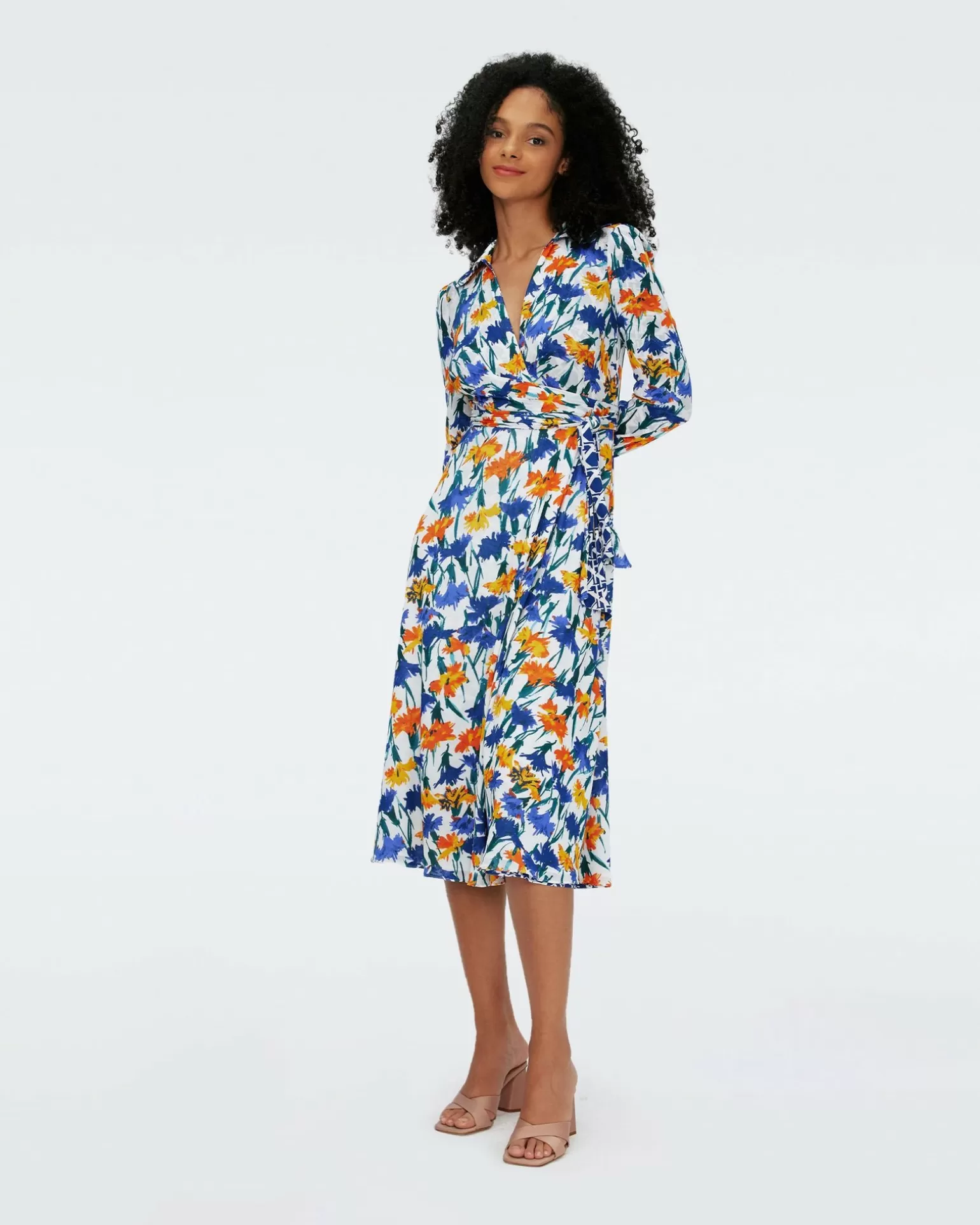 Phoenix Reversible Mesh Wrap Dress^Diane von Furstenberg Discount