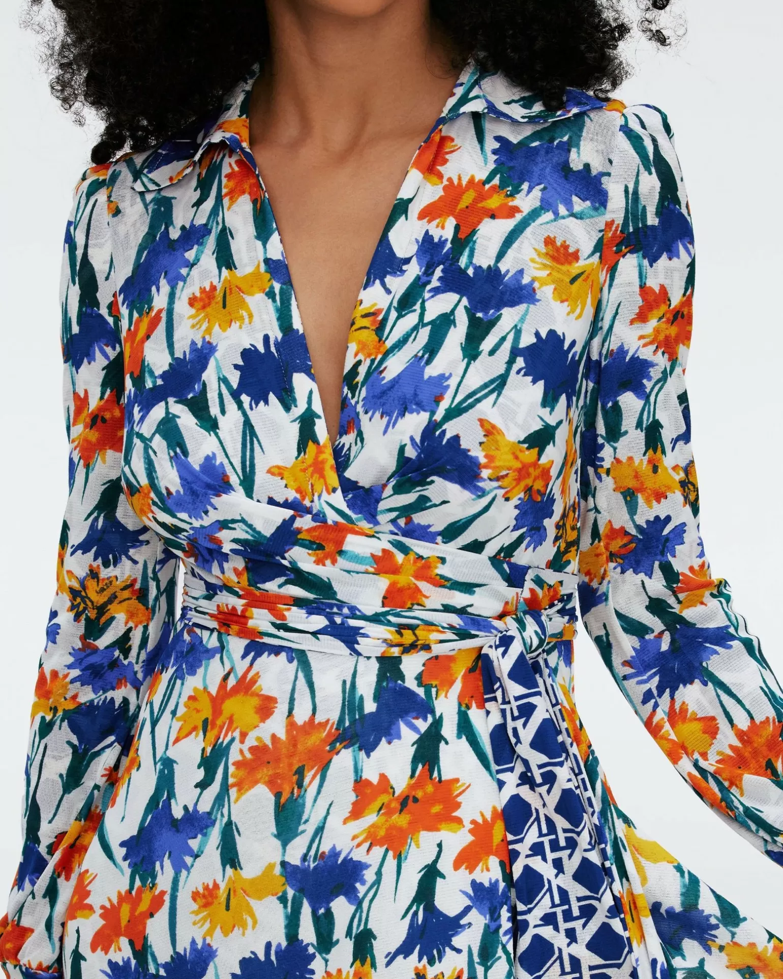 Phoenix Reversible Mesh Wrap Dress^Diane von Furstenberg Discount