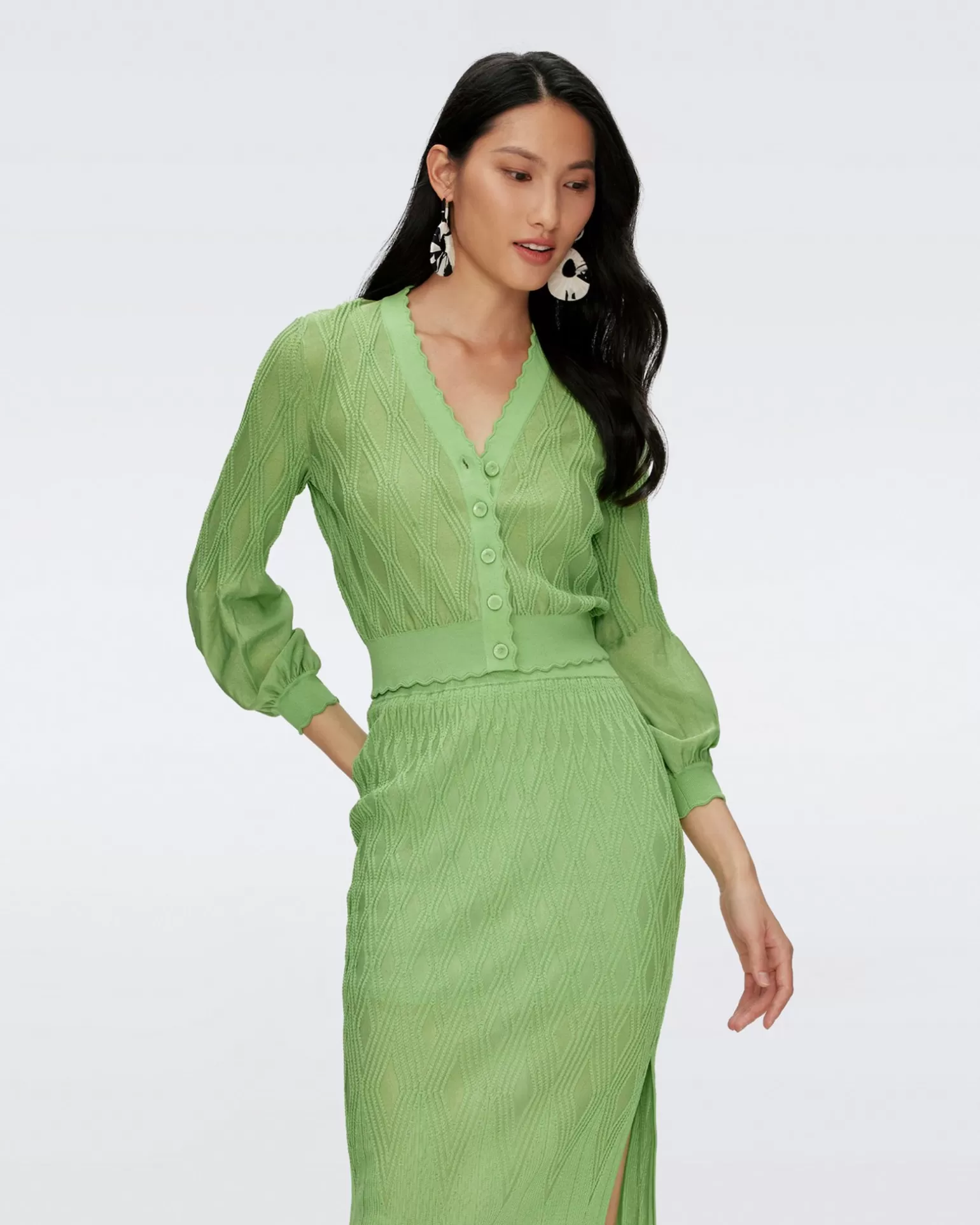 Pomela Cardigan^Diane von Furstenberg New