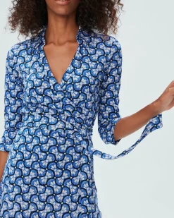 Abigail Silk Jersey Maxi Wrap Dress