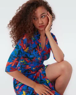 Abigail Silk Jersey Maxi Wrap Dress