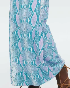 Abigail Silk Jersey Maxi Wrap Dress