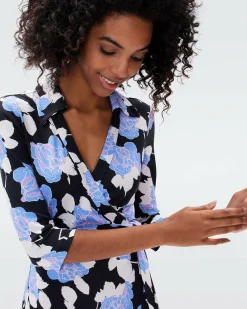 Abigail Silk Jersey Maxi Wrap Dress