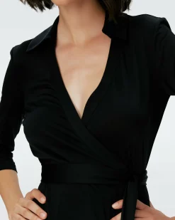 Abigail Silk Jersey Maxi Wrap Dress