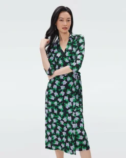 Abigail Silk Jersey Wrap Dress