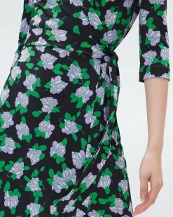 Abigail Silk Jersey Wrap Dress