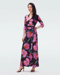 Abigail Silk Jersey Wrap Dress
