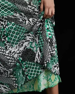 Darlene Reversible Mesh Skirt