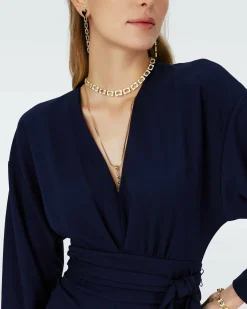 Dvf Marilou Jumpsuit In Midnight