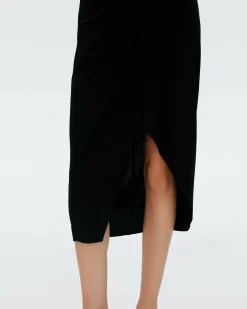 Dvf Nevine Dress In Black