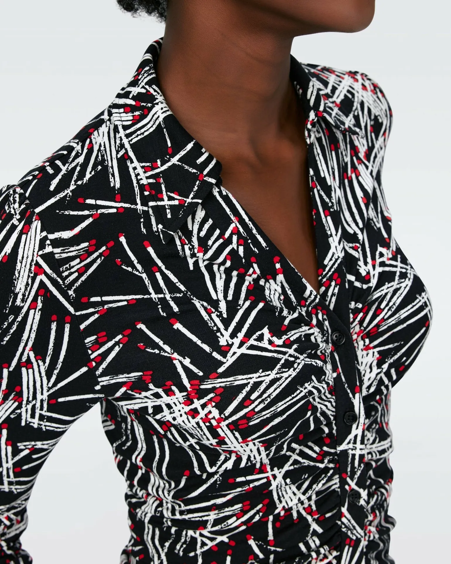 Dvf Sheska Midi Dress In Matches