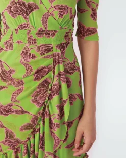 Eldoris Midi Mesh Dress