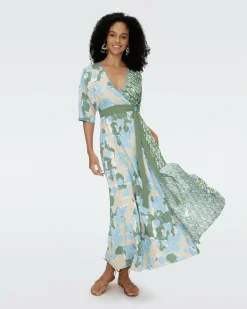 Eloise Faux Wrap Maxi Dress