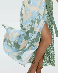 Eloise Faux Wrap Maxi Dress