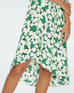 Eloise Faux Wrap Midi Dress