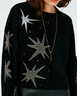 Fabiola Knit Jacquard Top