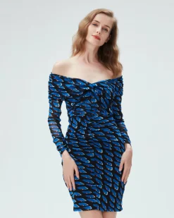 Ganesa Mesh Mini Dress