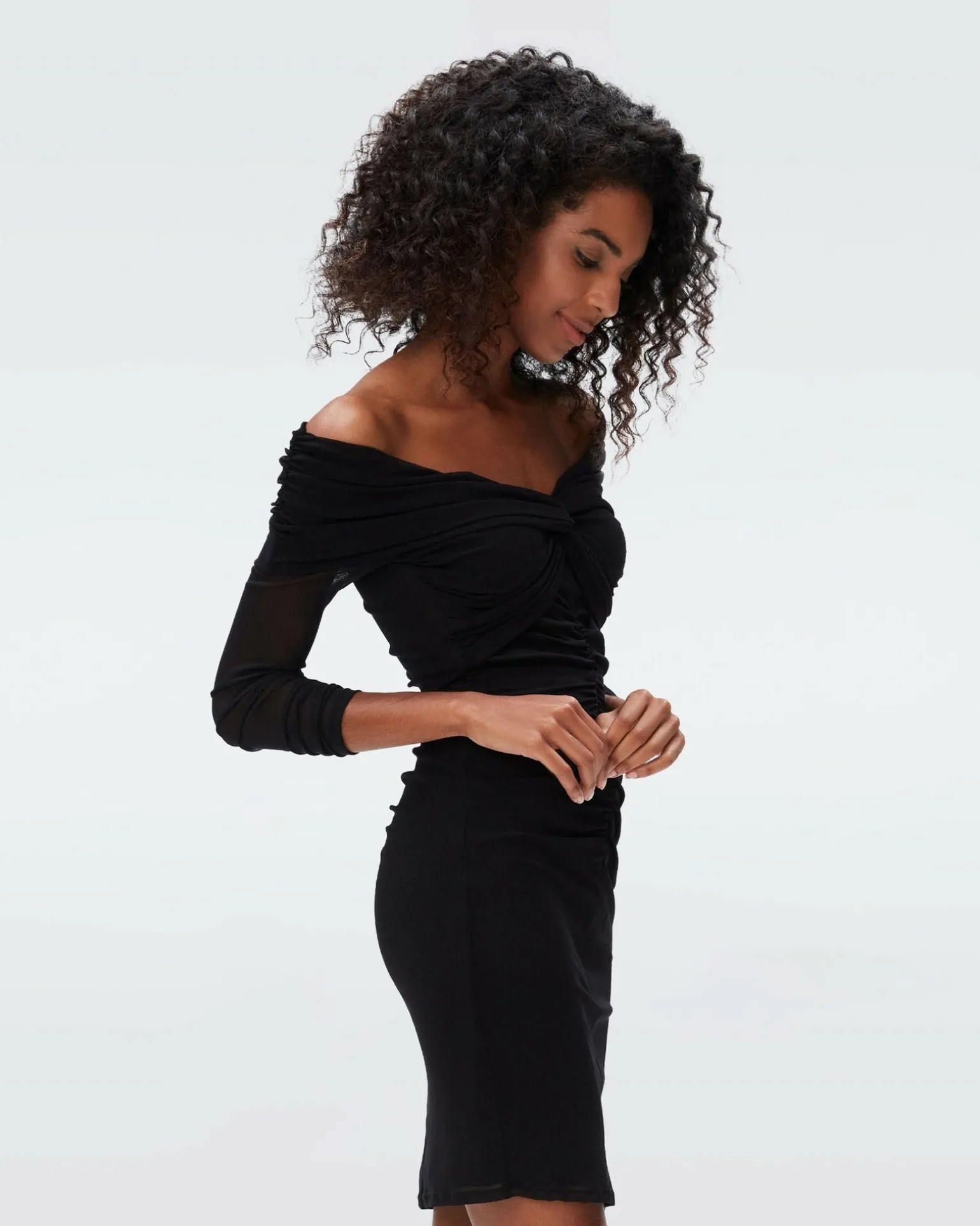 Ganesa Mesh Mini Dress