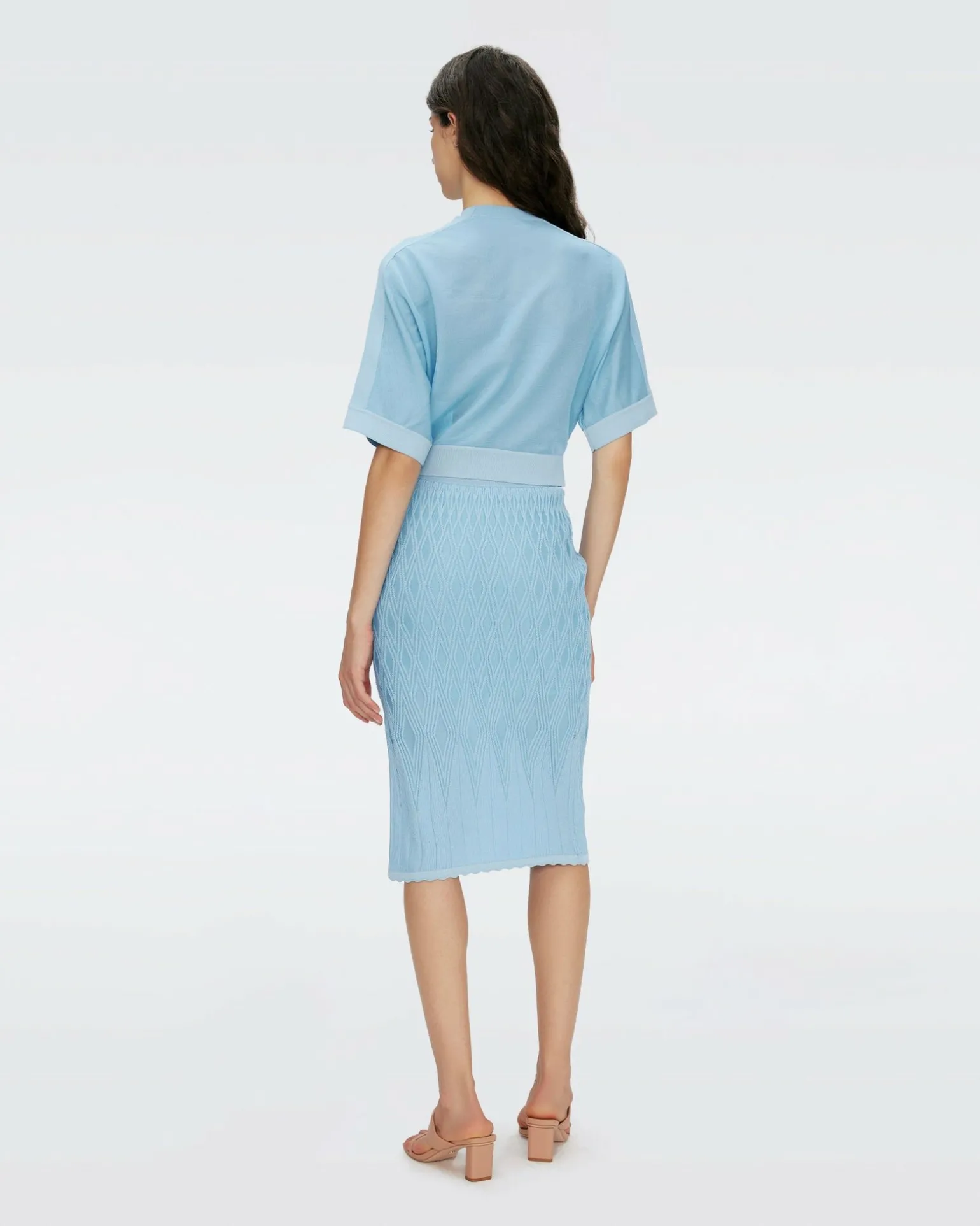 Gisele Knit Jacquard Skirt
