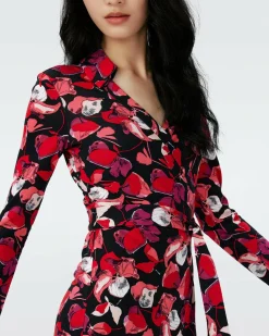 Jeanne Silk Jersey Wrap Dress