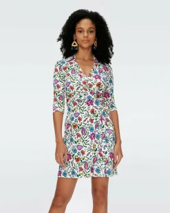 Jeanne Silk Jersey Wrap Dress