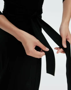 Jeanne Silk Jersey Wrap Dress