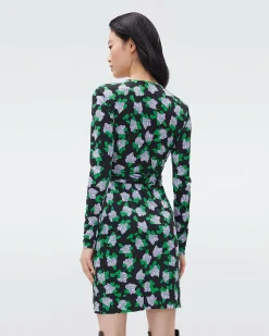 Julian Silk Jersey Wrap Dress